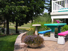 lilly lawn landscape